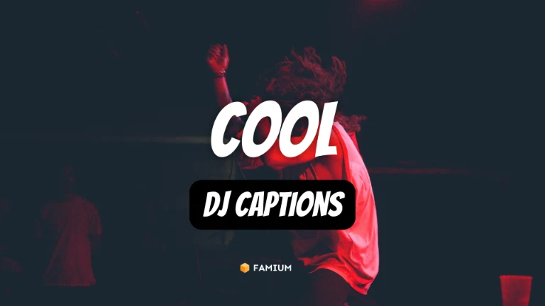 Cool DJ Captions for Instagram